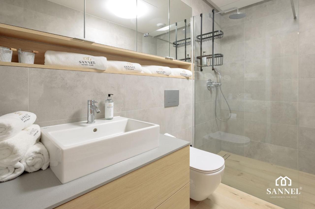 Apartament Baltic Blues Z Dostepem Do Basenow,Strefy Saun,Jacuzzi - Pinea Apartments Pobierowo - Sannel Apartments For Rent Buitenkant foto