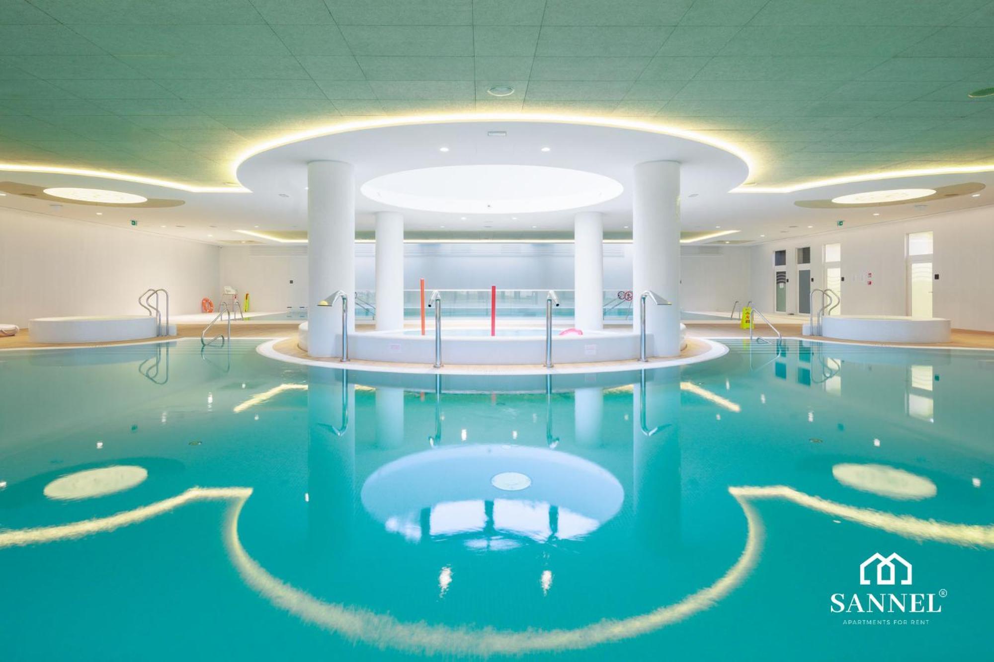 Apartament Baltic Blues Z Dostepem Do Basenow,Strefy Saun,Jacuzzi - Pinea Apartments Pobierowo - Sannel Apartments For Rent Buitenkant foto